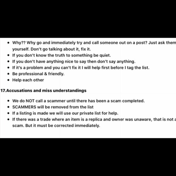 TRADING AND SCAMMER INFORMATION DO’s & DONTS - Picture 11 of 12
